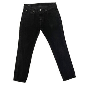 Abercrombie & Fitch Black Langdon Skinny Stretch Jeans 31x30